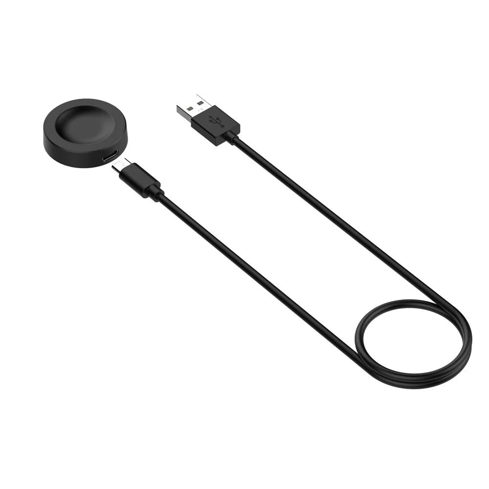 Smart Watch USB Cable Wireless Charger Dock for Huawei Watch GT 5 46mm 41mm / Watch D / Watch GT Runner / GT 3 46mm / Watch 3 / 3 Pro - Black - 7