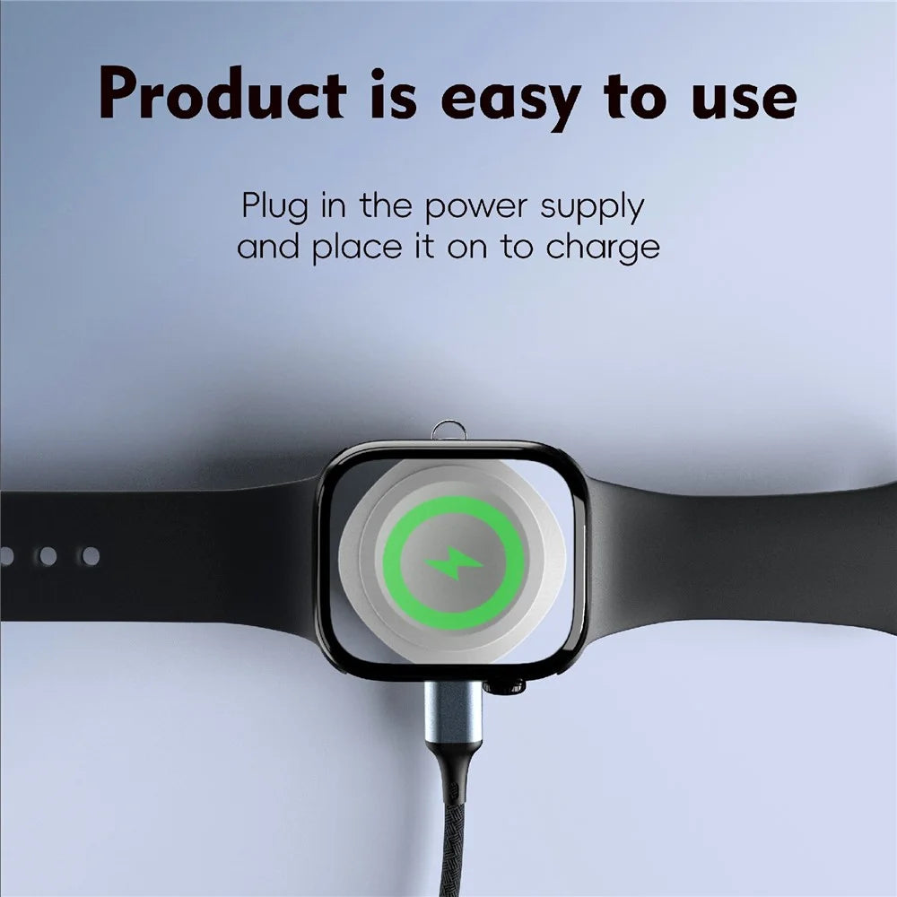 U30 Wireless Charger for Apple Watch / AirPods / Samsung Galaxy Watch / Google Pixel Watch Magnetic Charging Adapter - 6