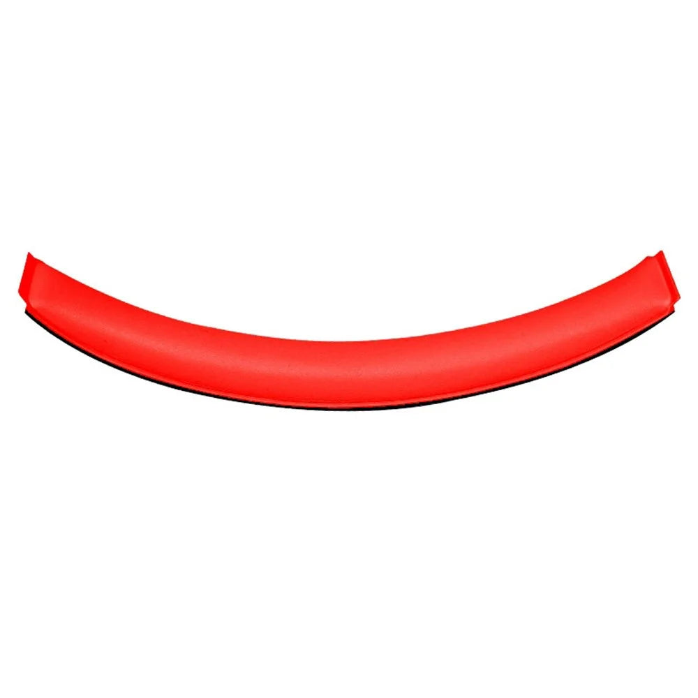 For Edifier W820BT Headphones Protein Leather Earpads and Headband Cover Noise Isolating - Red - 3