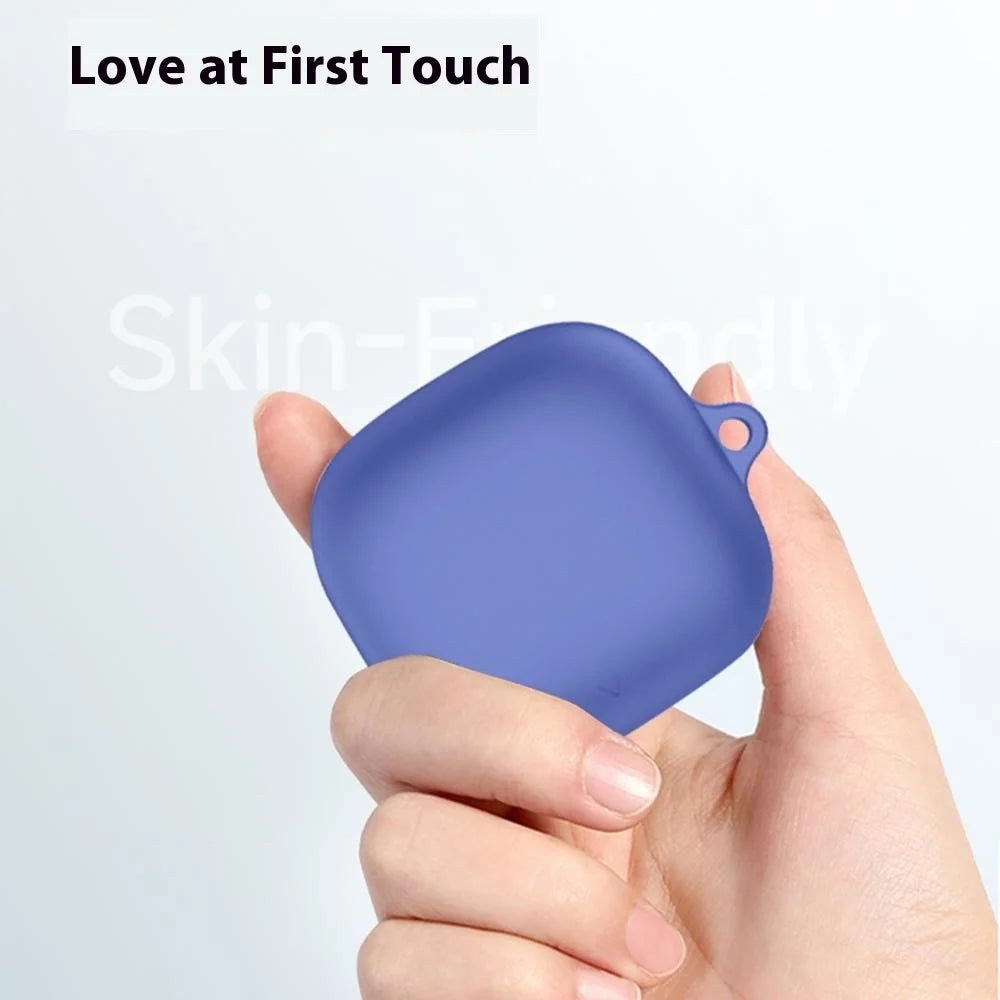 For Anker Soundcore Liberty 5 Protective Case Bluetooth-Compatible Earphone Silicone Cover with Hook - Dark Blue - 2