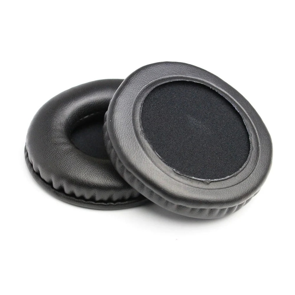 JZF-625 90mm Round Earpads for Sony MDR-V700 / V500DJ / Sennheiser HD 215 / HD 225 Headphone Ear Cushions - Black - 2