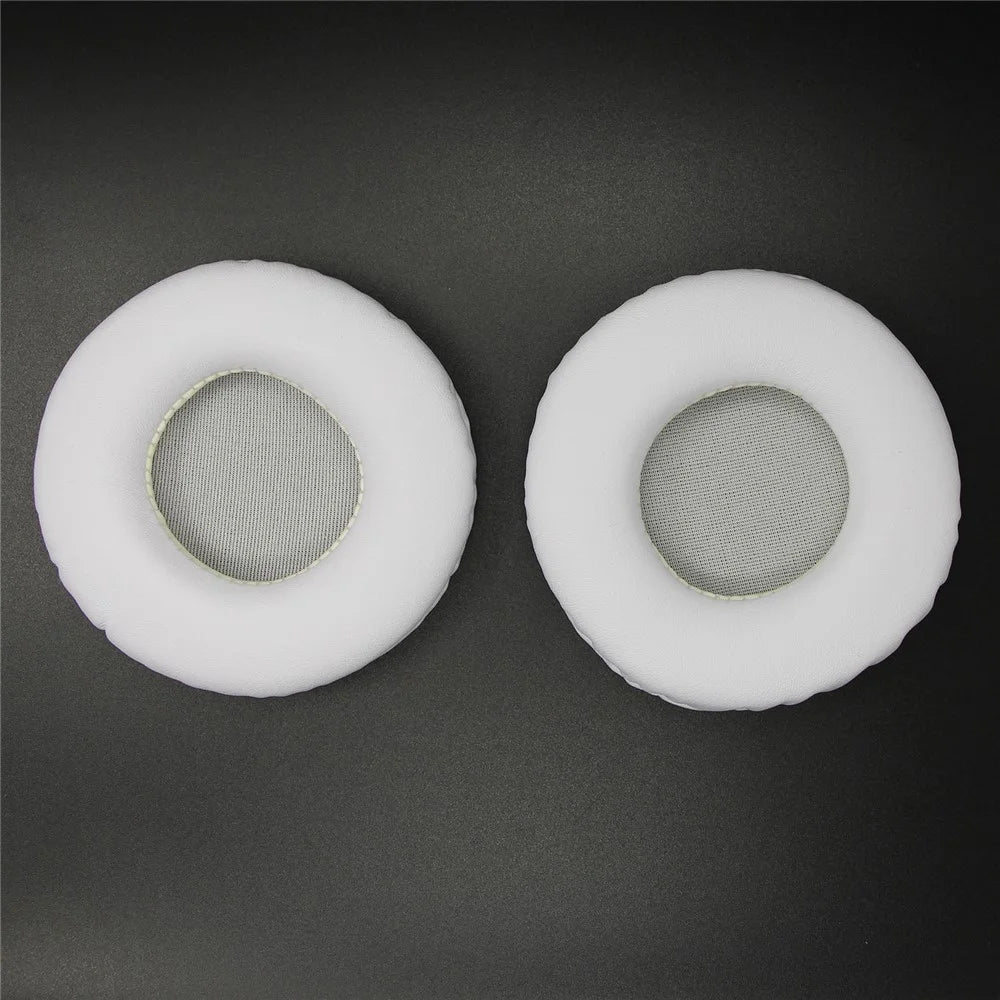 JZF-616 45mm Headphone Ear Pads For KOSS PortaPro / Audio-Technica ATH-ON300 / ON3 / ON303 / ONTO Replacement Cushions Protein Leather Memory Foam - White - 4