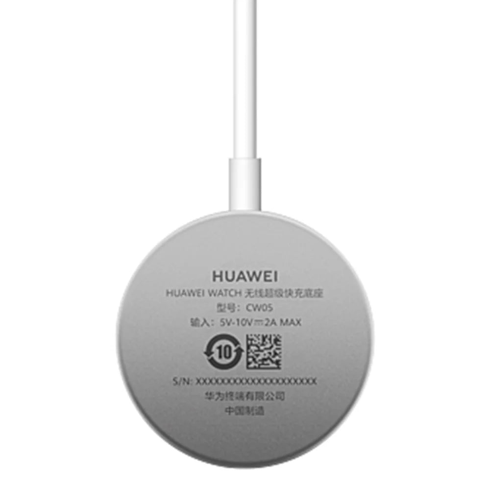 HUAWEI WATCH CW05 Wireless Super Fast Charging Dock (2nd Generation) for Huawei Watch 5 / FIT 4 / GT 6 / Ultimate 2 / GT Runner 2 / Buds 2 / GT 6 Pro / FIT 4 Pro USB-A Magnetic Charger (Chinese Version) - White - 7