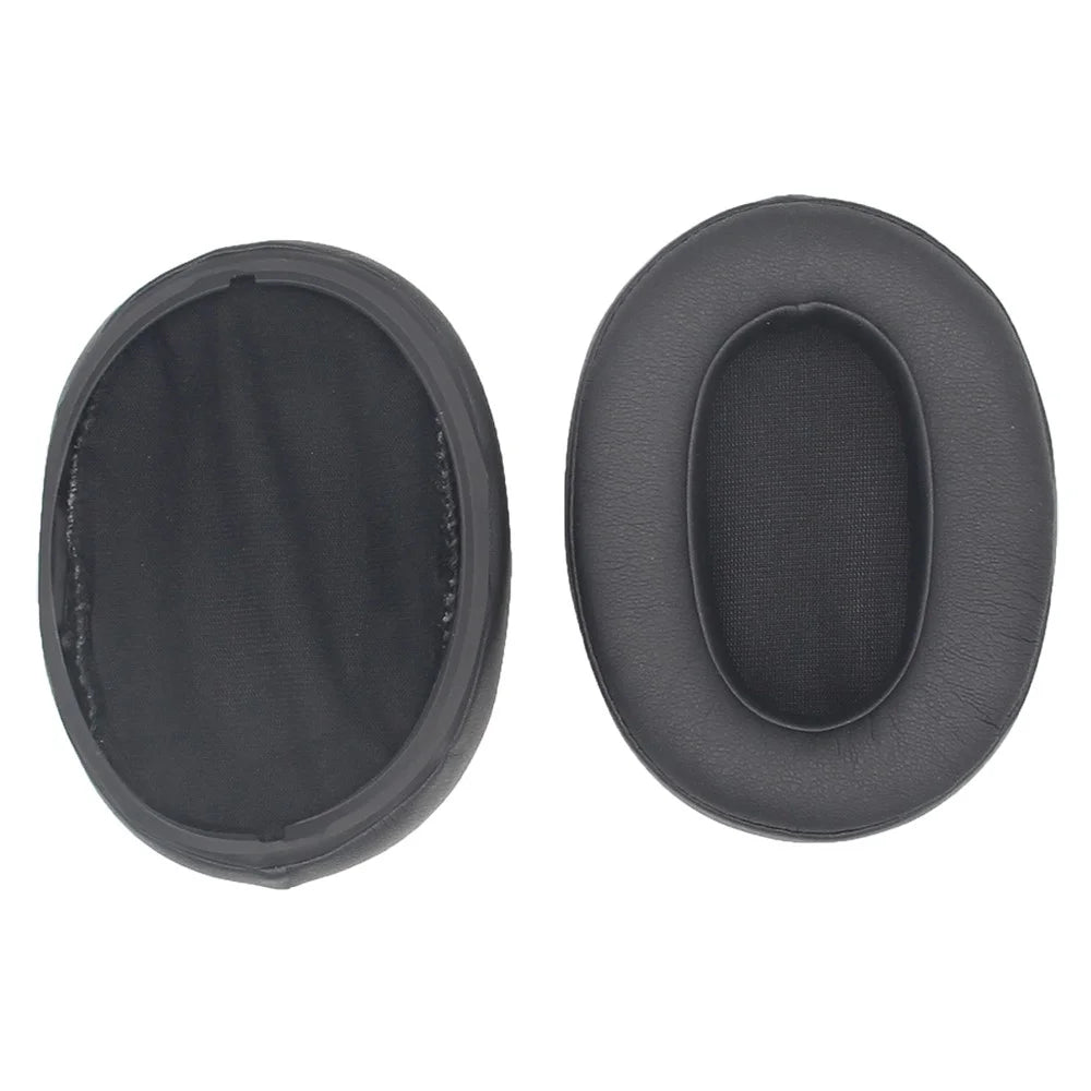 1 Pair JZF-365 Noise Blocking Protein Leather Headphones Ear Pads Ear Cushion for Sony WH-XB900N - Black - 2