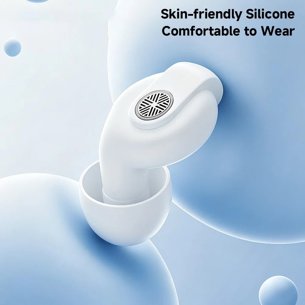 ESSAGER ECP01 Sleep Earplugs 49dB Noise Cancelling Silicone Earplugs - White - 7