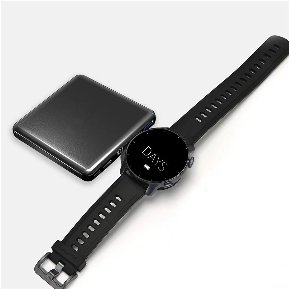 For Huami Amazfit T-Rex 2 A2169 Portable Dual-sided Usable USB Charger Smart Watch Charging Dock - 5