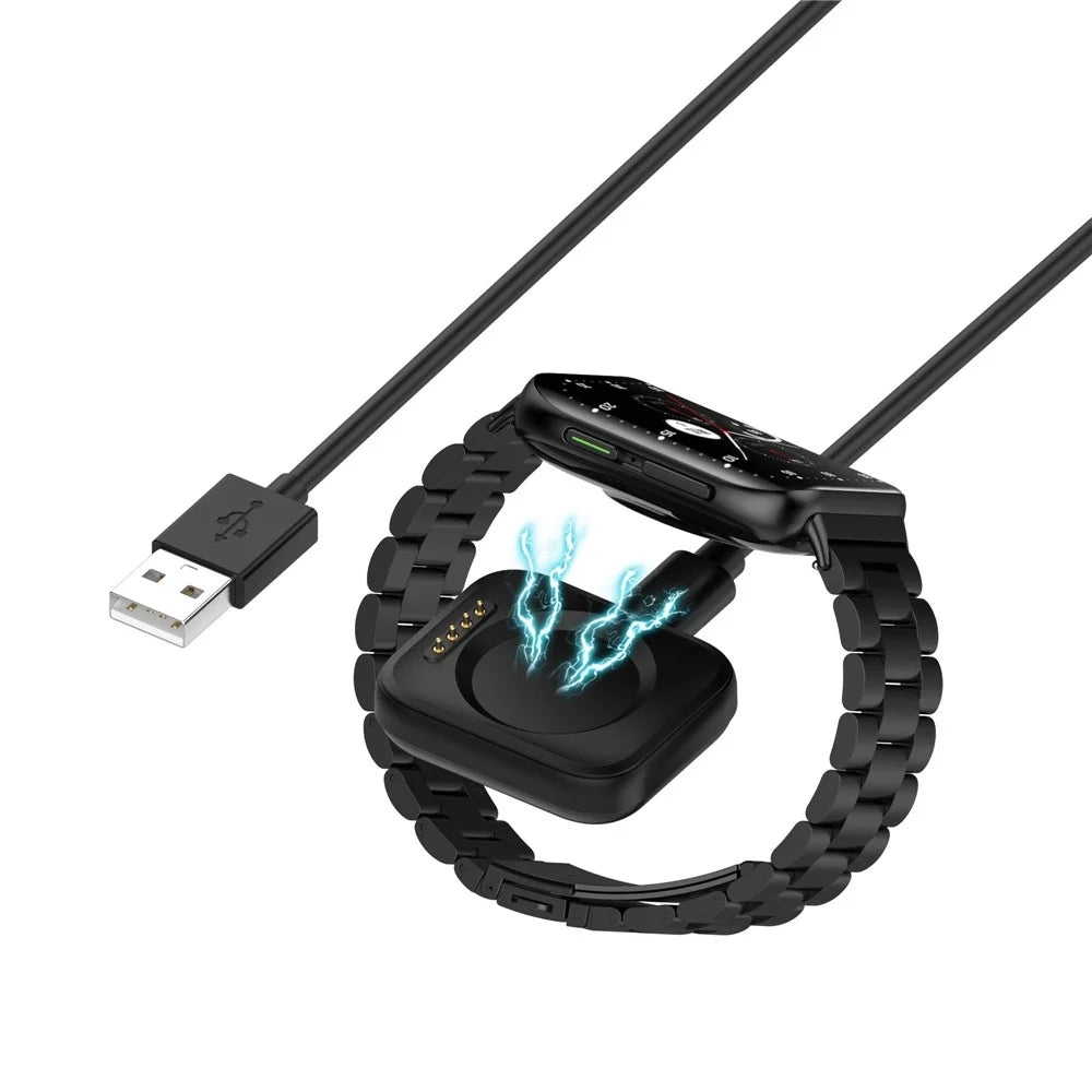 For Oppo Watch 3 / Watch 3 Pro Smart Watch USB Cable Charger Magnetic Absorption Charging Dock with 1m Charging Cable - 4