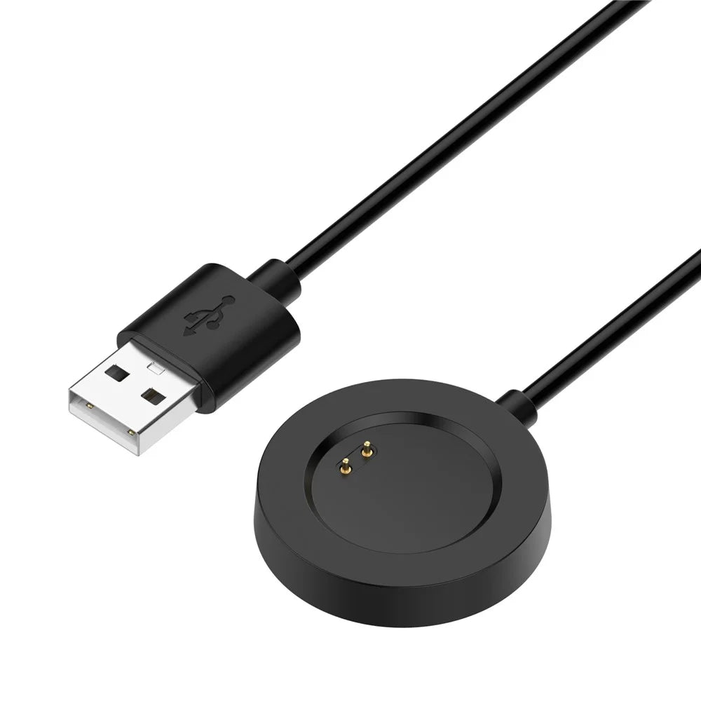 1m USB Charger Cable For Realme Watch 3 Pro / Watch 2 / Watch 2 Pro Magnetic Absorption Charging Cable - 1