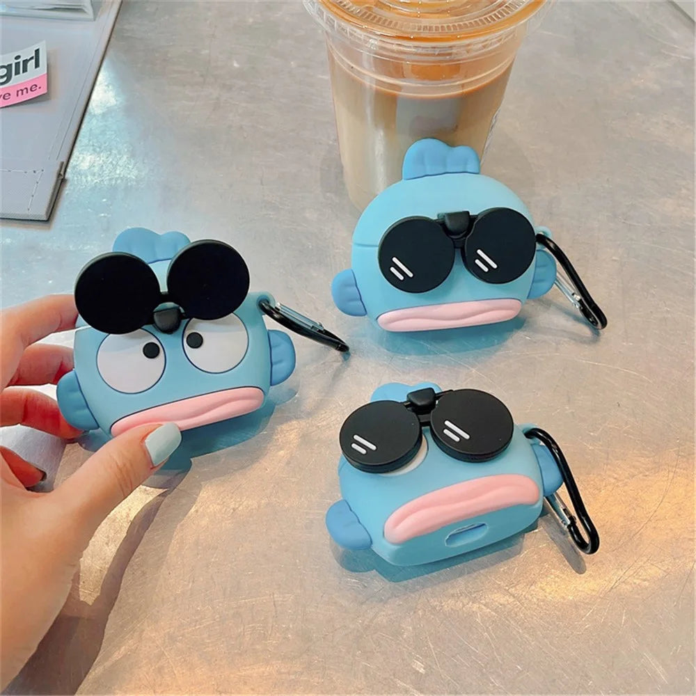 Clownfish Silicone Cover for AirPods with Charging Case (2016) / (2019) / AirPods with Wireless Charging Case (2019) Protective Case - 4