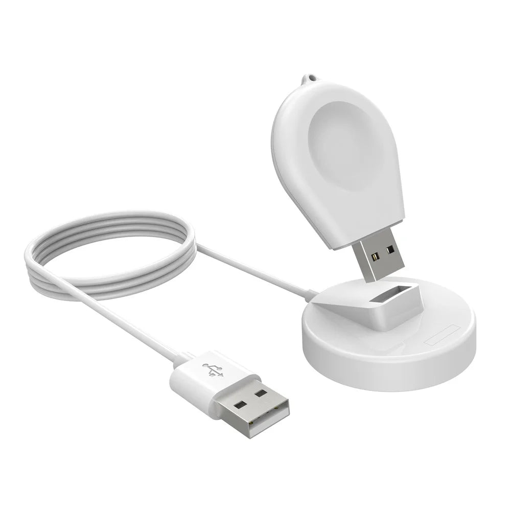 For Huawei Watch GT Watch 4 Pro Watch Ultimate Wireless Charger USB Charging Dock Station - White - 3