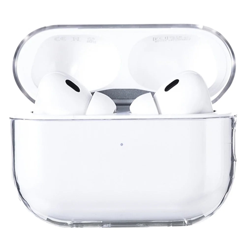 For Apple AirPods 3 Case Dust-proof Crystal Clear Hard PC Earphone Cover - 1