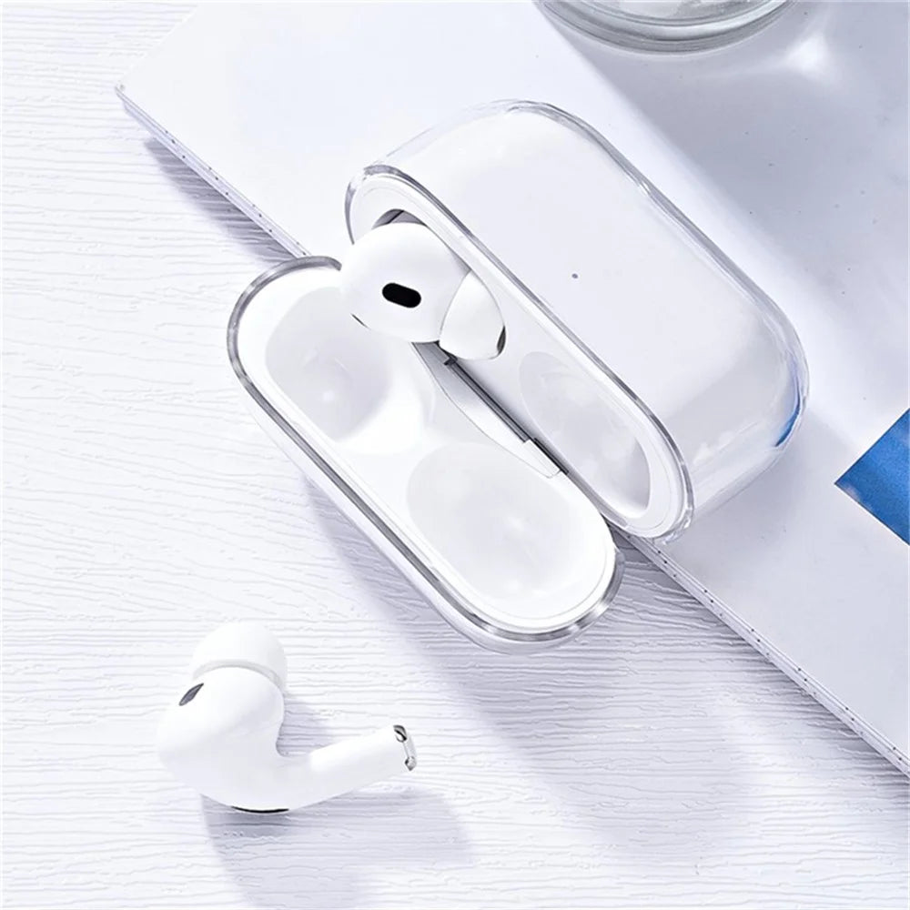 For Apple AirPods 3 Case Dust-proof Crystal Clear Hard PC Earphone Cover - 2