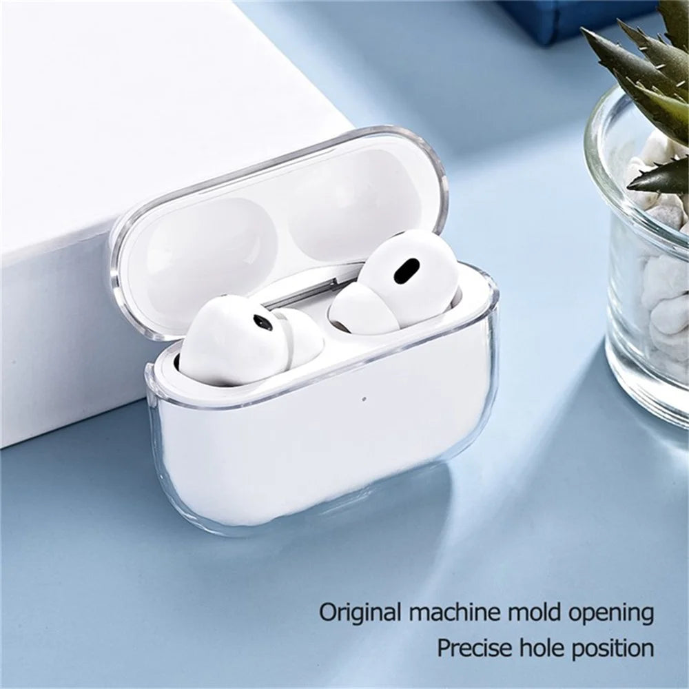 For Apple AirPods 3 Case Dust-proof Crystal Clear Hard PC Earphone Cover - 4