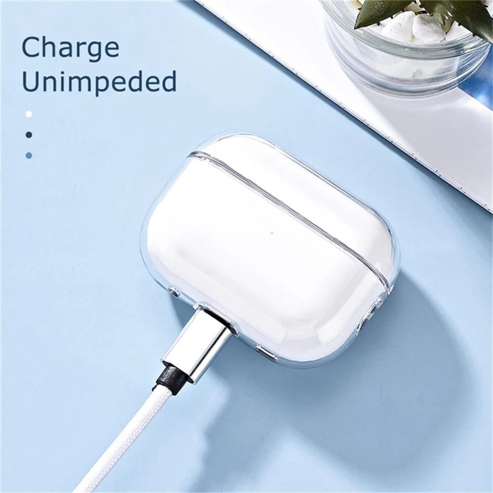 For Apple AirPods 3 Case Dust-proof Crystal Clear Hard PC Earphone Cover - 7