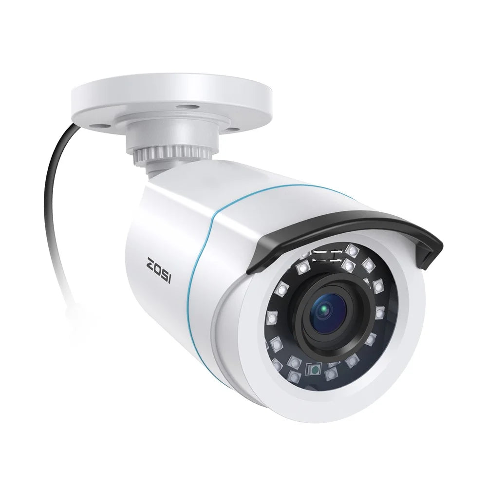 ZOSI 13K Lite 16CH Security Camera System without HDD H.265+ 5MP 16x 1080P Surveillance CCTV Camera - White / US Plug - 2