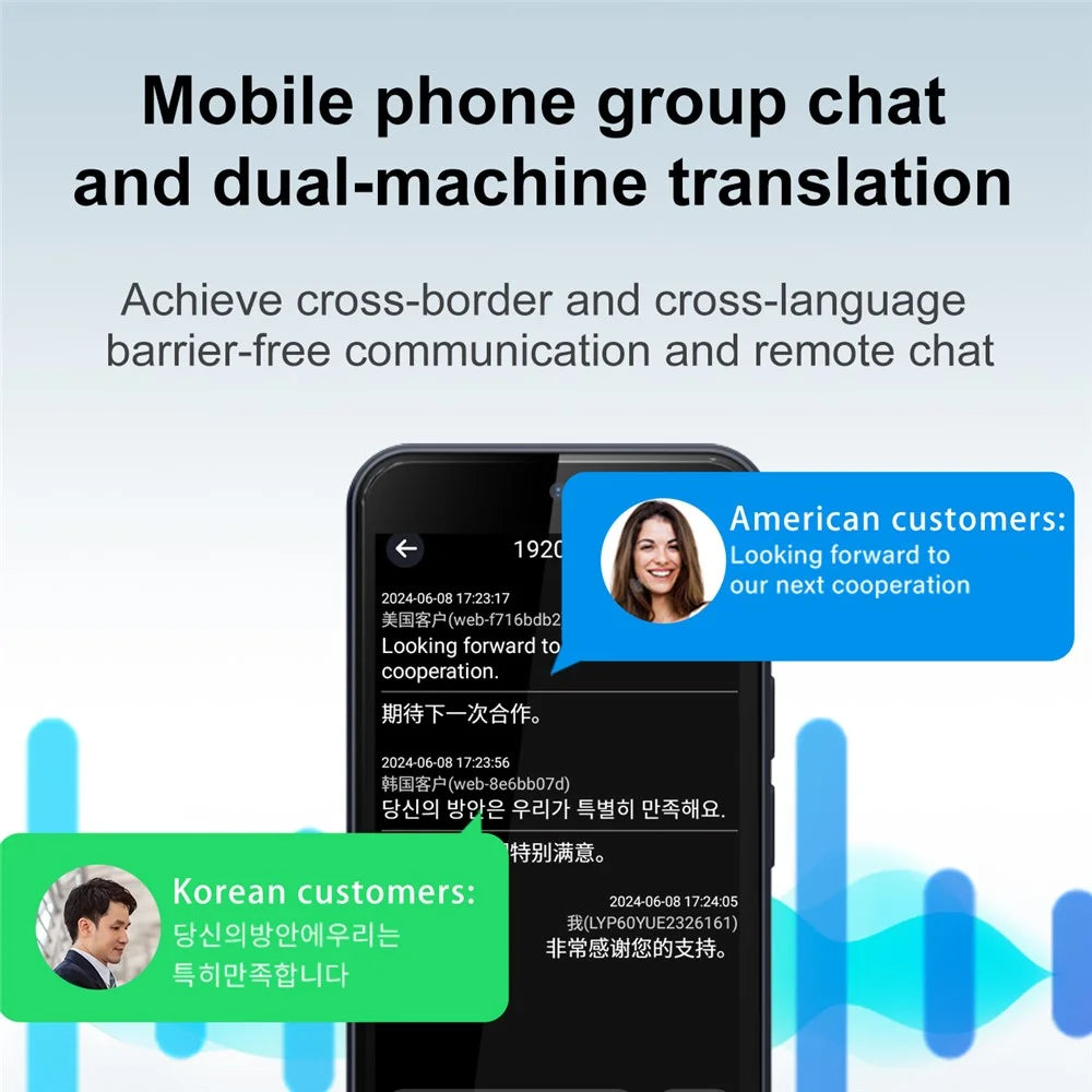 Z9 4.5 inch IPS Full View 4G Translator 13MP Auto Zoom Multilingual Device with Simultaneous / Offline / Photo / Recording Translation - 5