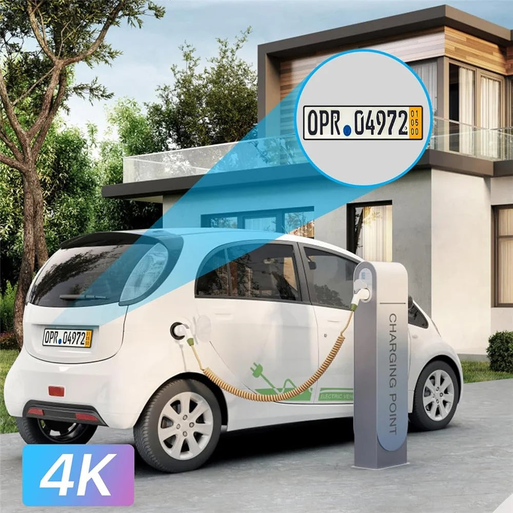 ZOSI 4Pcs 4K PoE Add-on Camera 8MP AI Human Vehicle Detection Waterproof Color Night Vision Security Bullet Cam - White - 6