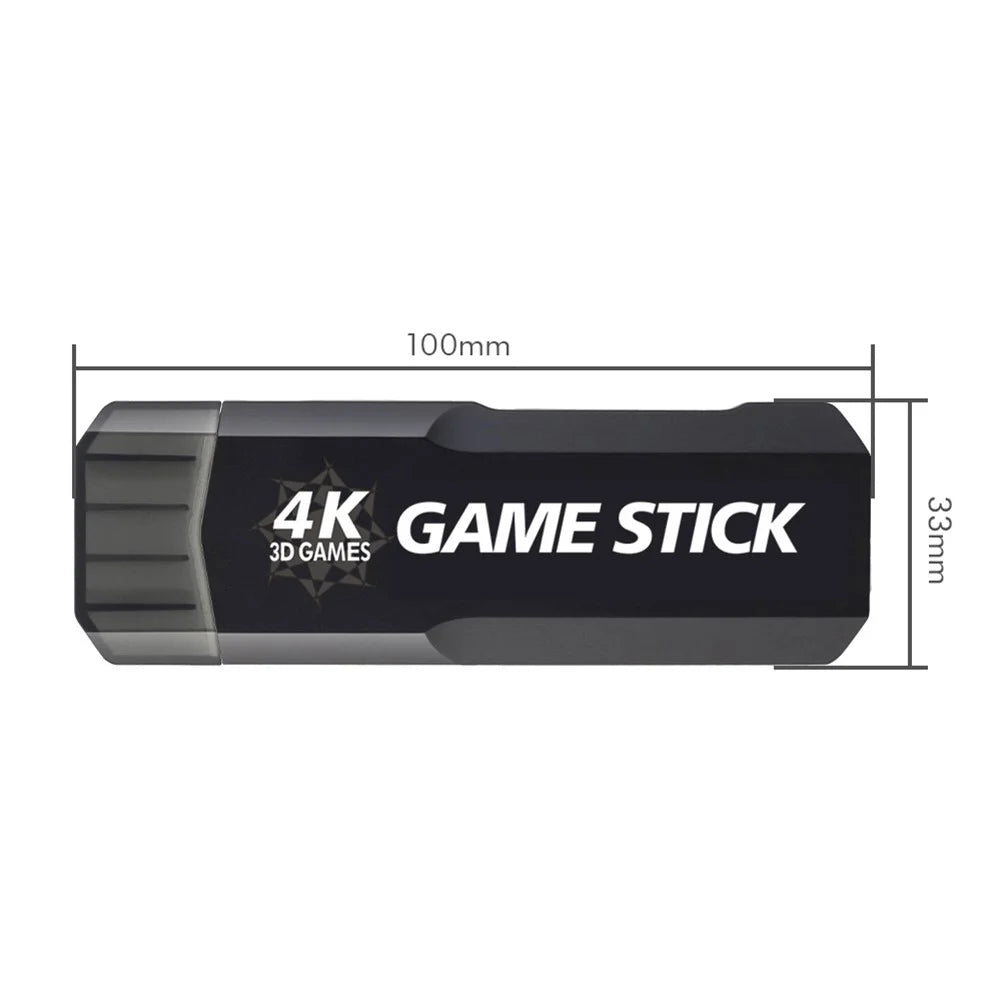 AMPOWN GD10 64G Memory HD Game Stick Wireless Gamepad Double Game Console, English Version - 7