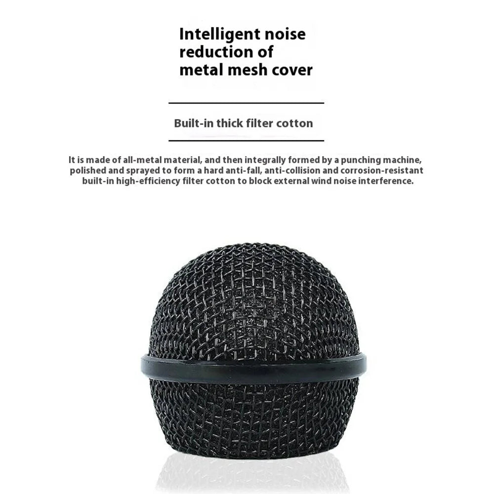 MB-102 High Sensitivity Dynamic Cardioid Microphone Wired Handheld Mic for Speech Karaoke - 3