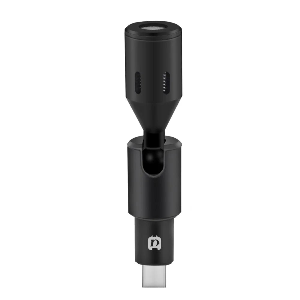 PULUZ PU616B Type-C Wireless Lavalier Microphone Clip-On Omni Lapel Mic for Android Phone Interview / Live Stream - 2