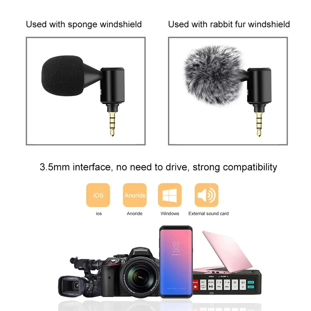 PULUZ PU614B 3.5mm Wireless Lavalier Microphone Clip-On Unidirectional Lapel Mic for Interview, Live Stream - 6