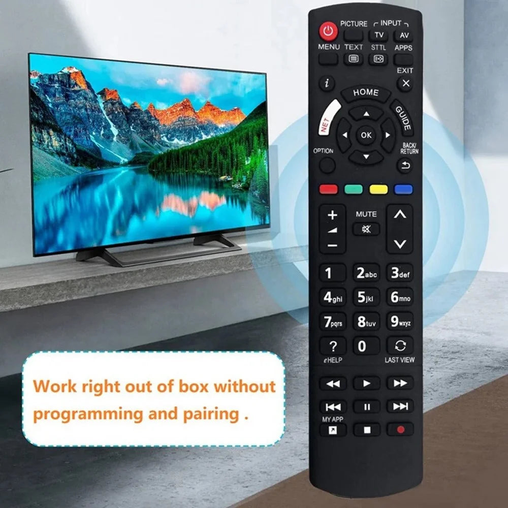 N2QAYB001180 Remote Control Replacement For Panasonic TV Battery Operated Universal TV Remote - 4