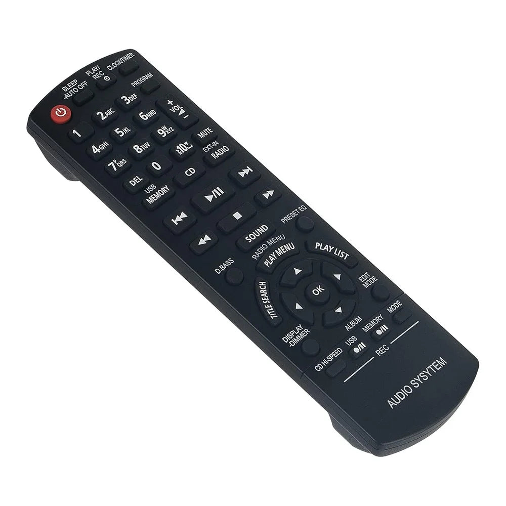 N2QAYB000637 for Panasonic Audio Player Infrared Remote Control Replacement Transmitter - 1