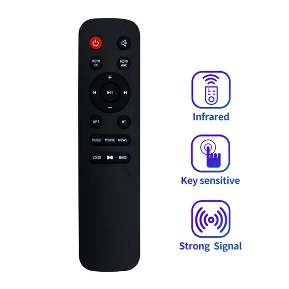 For JBL Cinema SB190 Soundbar Infrared Remote Control 10m Range Replacement Controller - 2