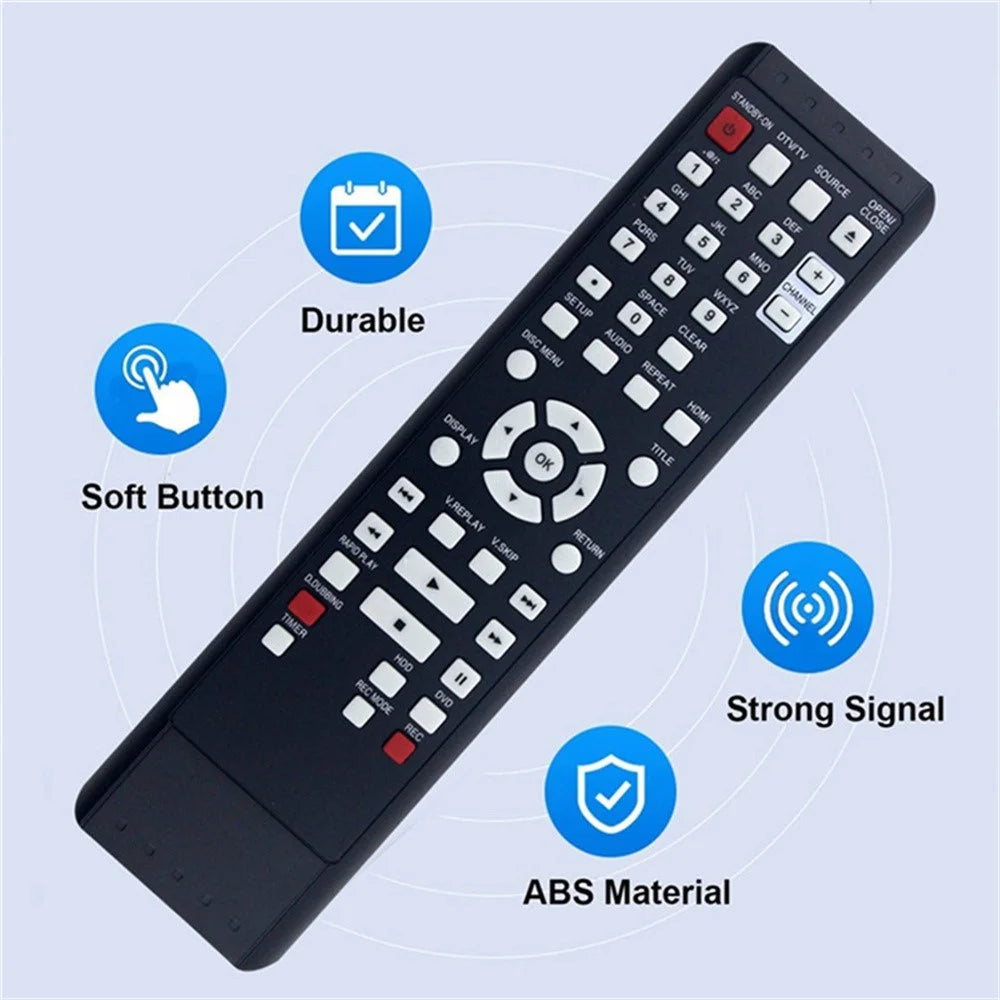 NB820 For Magnavox DVD / VCR Amplifier Player Infrared Remote Control Replacement Wireless Controller - 2