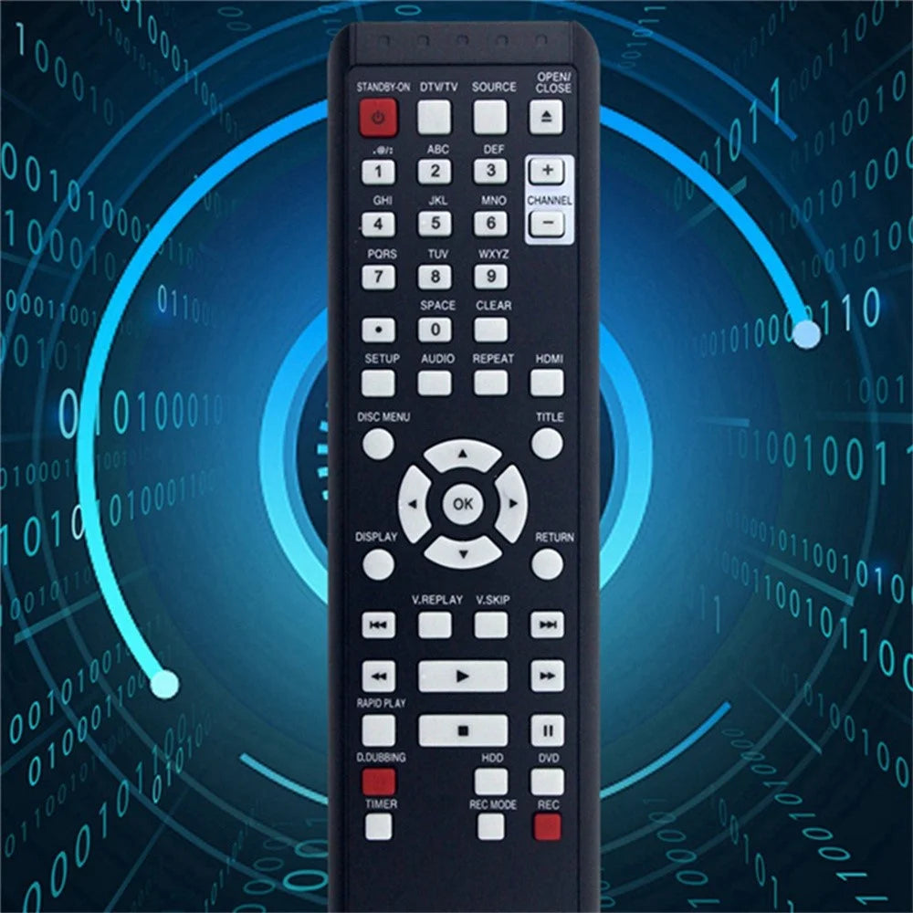 NB820 For Magnavox DVD / VCR Amplifier Player Infrared Remote Control Replacement Wireless Controller - 5