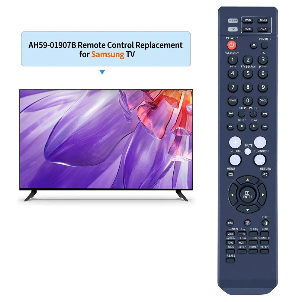 AH59-01907B / AH59-01907C for Samsung Home Theater Player Infrared Remote Control Replacement 10m Range - 2