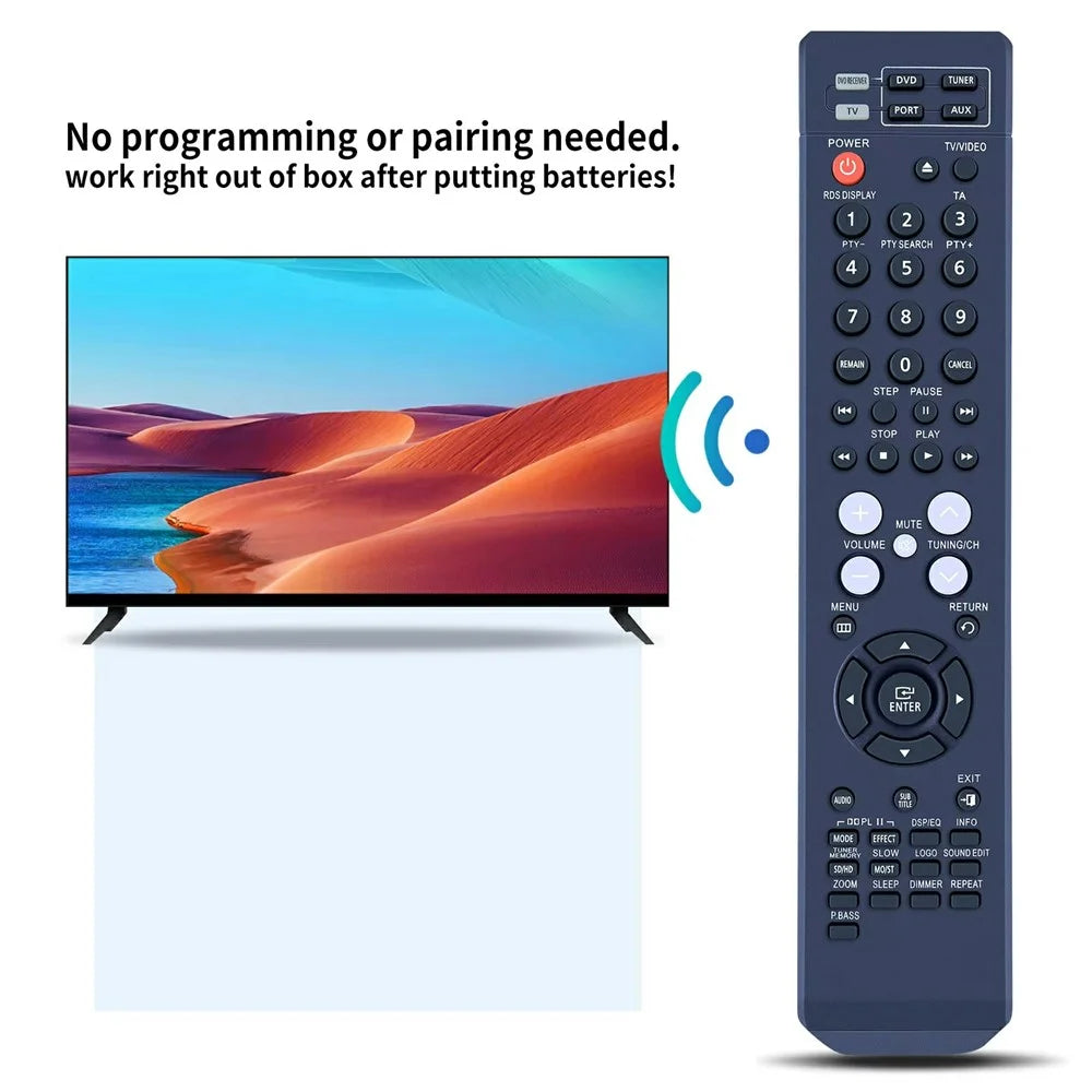 AH59-01907B / AH59-01907C for Samsung Home Theater Player Infrared Remote Control Replacement 10m Range - 3
