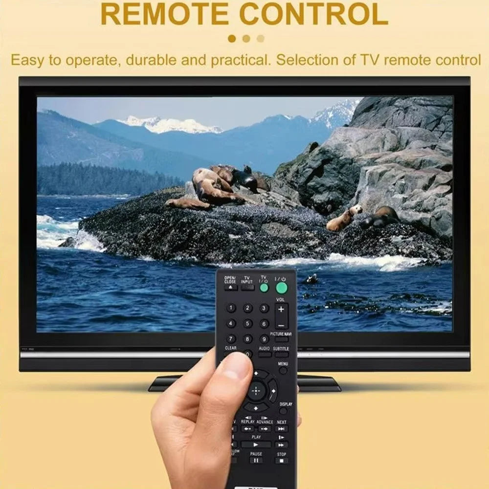 RMT-D197A For Sony DVD Wireless Remote Control Infrared Replacement Ergonomic Controller - 2