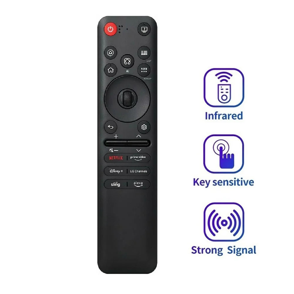 AKB76046602 For LG TV 10m Infrared Remote Control Ergonomic Infrared Controller No Voice Function - 3
