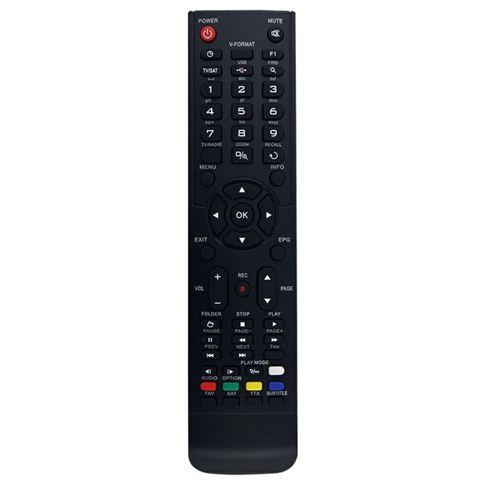 REV2 For AMIKO TV 10m Range Infrared Remote Control Ergonomic TV Remote Controller - 1