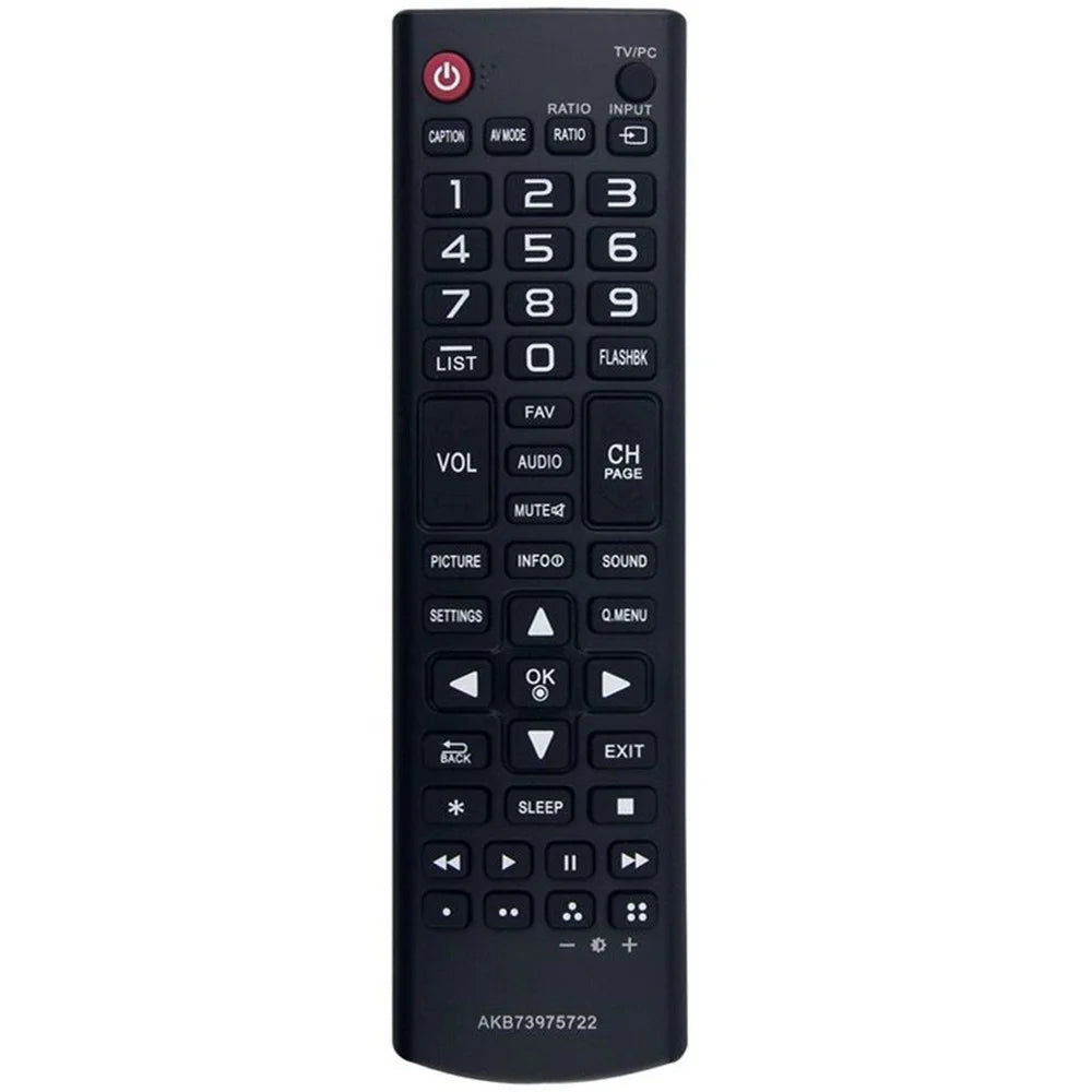 AKB73975722 For LG TV Remote Control Infrared Ergonomic Wireless Replacement Handheld Controller - 1