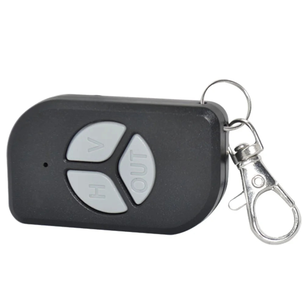 For Rossi & Peccinin DZ 3 / DZ 4 / DZ Nano Turbo / DZ 3 Turbo / DZ 4 Turbo 433MHz Garage Door Remote Control Rolling Code 3 Button 50-100M Range Remote Controller Transmitter - Black - 6