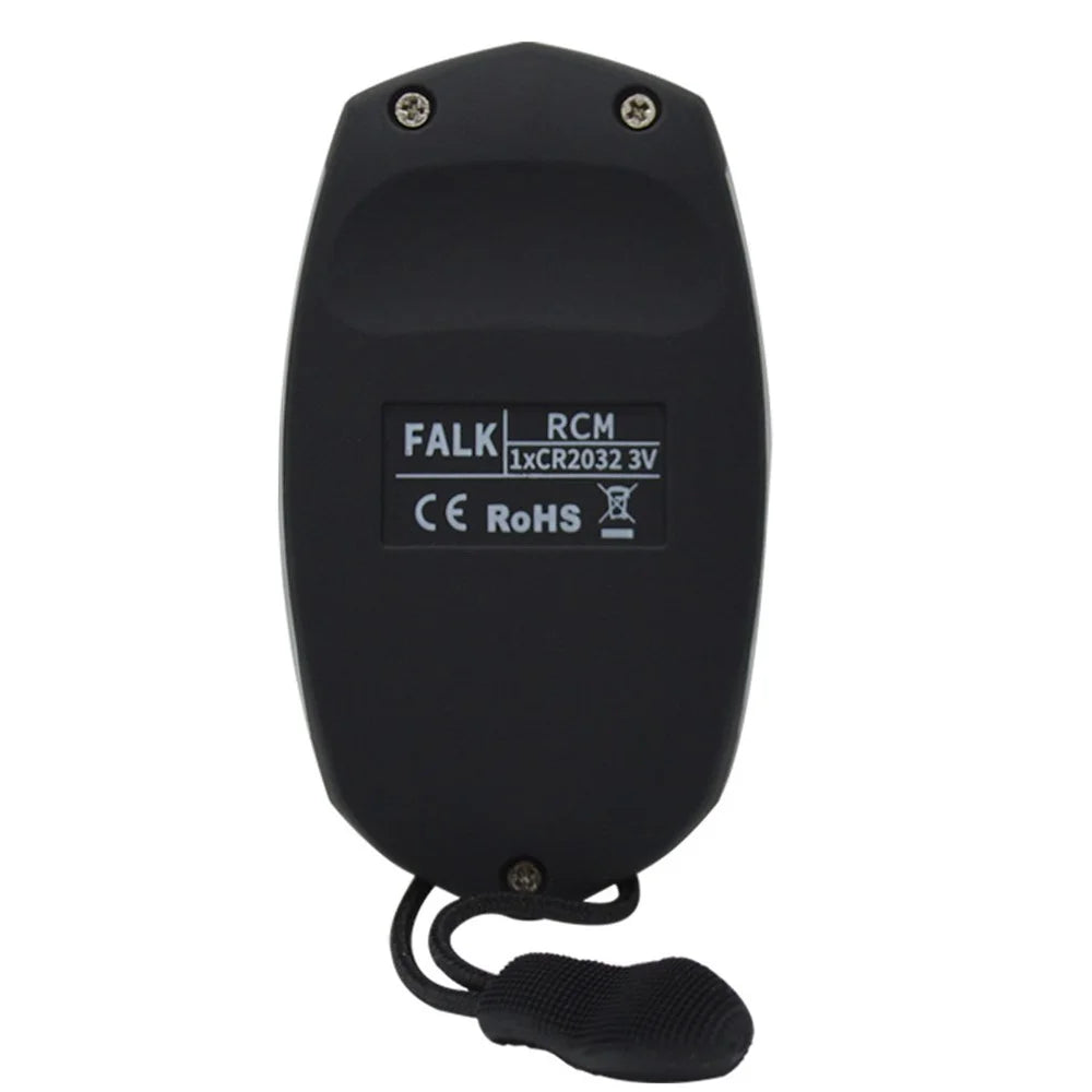Garage Door Remote Control Rolling Code Opener Controller for MX5SP / FALK RCM / MX4SP DS / MXS4SP RCM - Black - 2