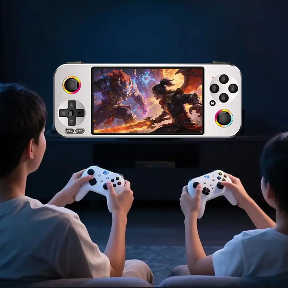 G36 4.5 Inch HD Screen Handheld Game Console 23 Emulators Dual Joystick Portable Gamepad, with 16GB TF Card - Black - 5