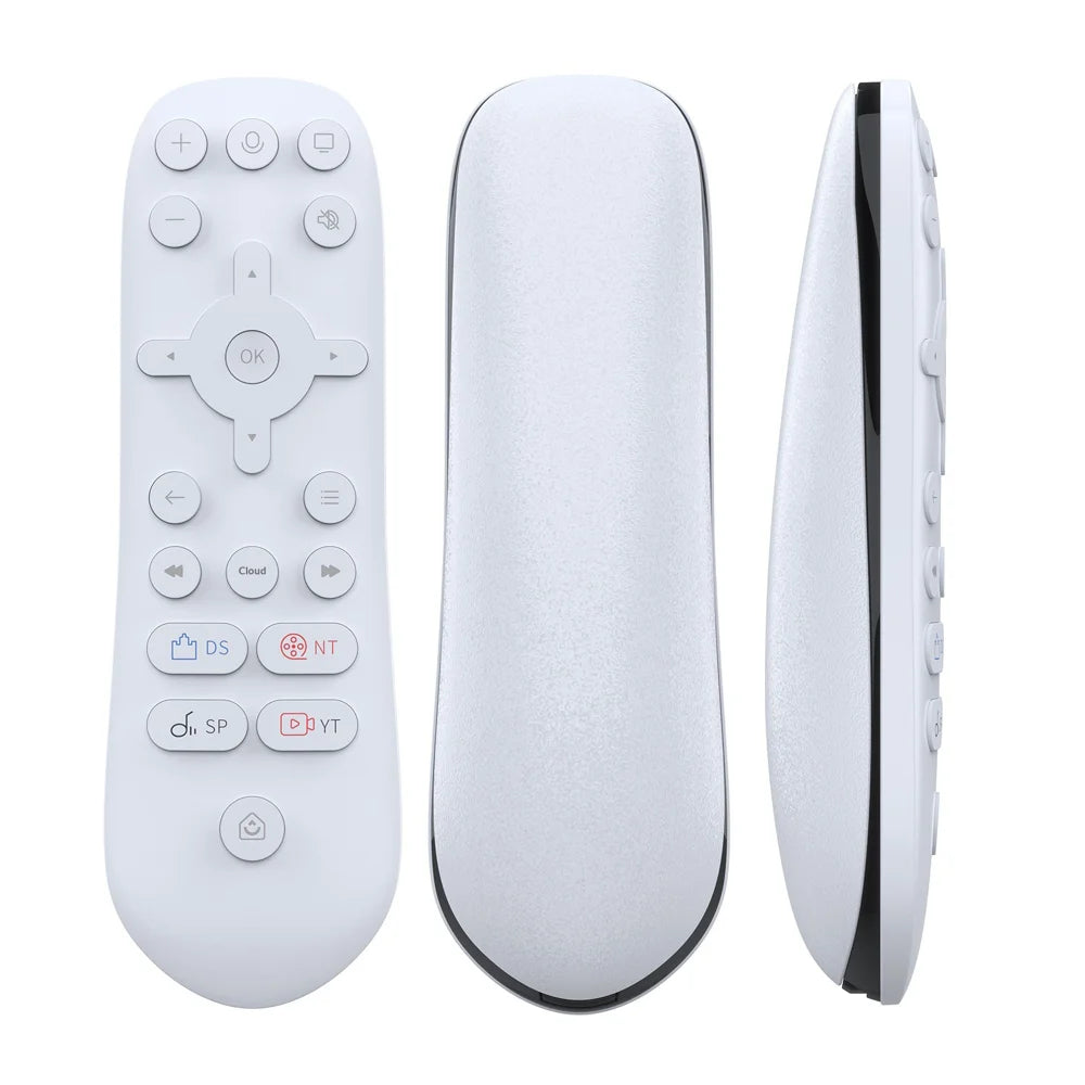 JYS-P5235 Remote Control for Sony PlayStation 5 / 5 Pro / 5 Slim IR Controller Support Voice Control - White - 2