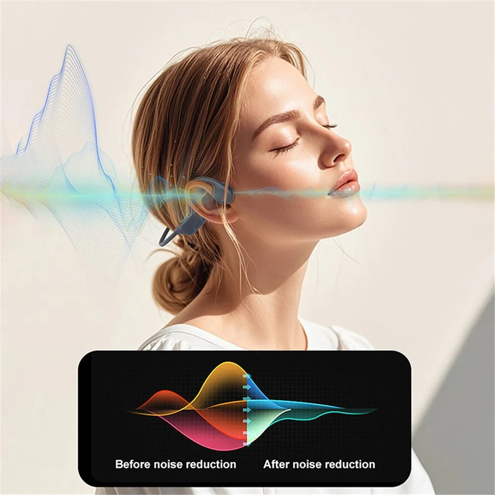 S1 Bone Conduction Headset Outdoor Running Sports Neckband Open Ear Bluetooth-compatible Earphone - 3