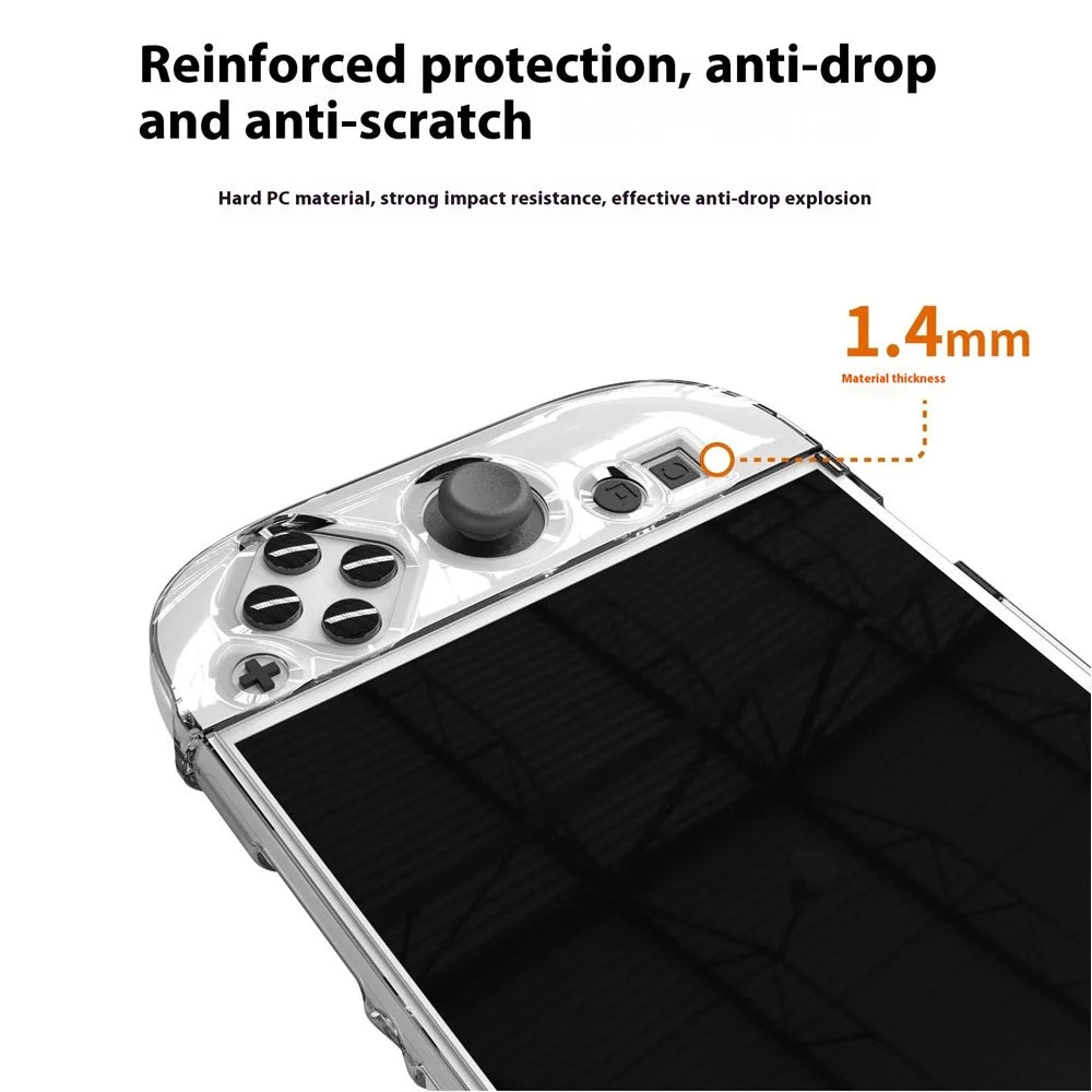 PGTECH GP-365 For Nintendo Switch 2 Game Console Detachable Protective Case Transparent PC Shell - 7