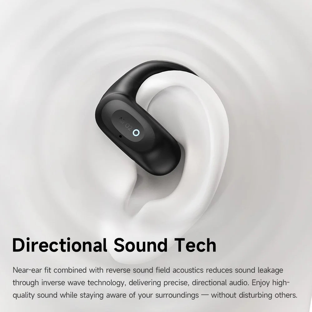 MCDODO HP-805 Air O2 Open Ear True Wireless Earbuds Bluetooth-compatible Music Earphones - Black - 4