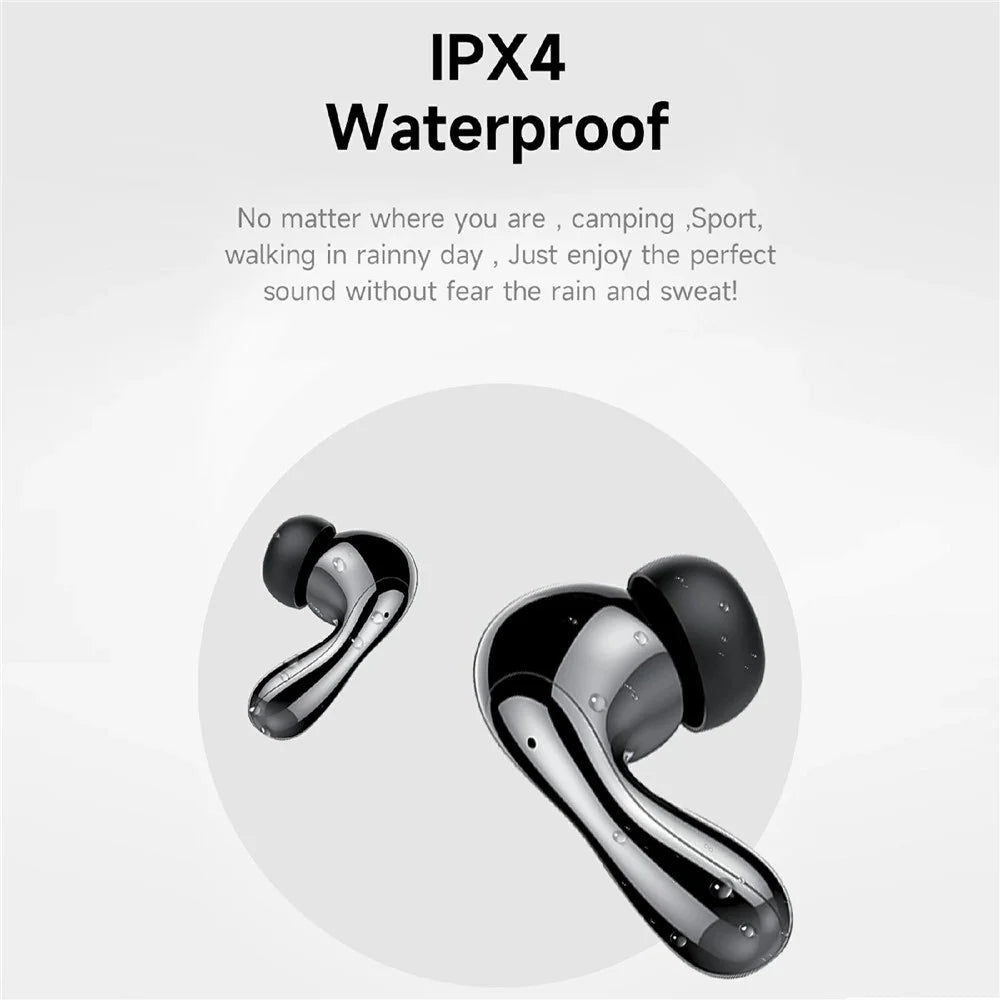 WIWU T32 ENC Plus Noise Cancelling Wireless Music Earbuds IPX4 Waterproof Bluetooth-compatible Headphones - 7