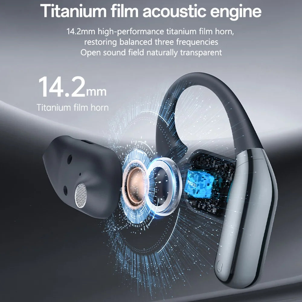 YESIDO YSP26 Wireless Bluetooth-Compatible Earphone Open Ear Design ENC Noise Cancelling Music Headset - 4