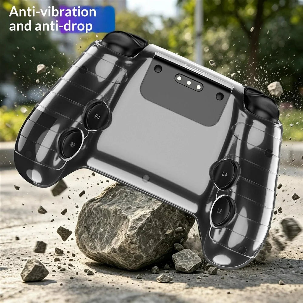 Transparent Hard Case for Steam Controller (2nd generation) Clear PC Protective Cover Anti-Drop Gaming Controller Shell - Transparent - 4