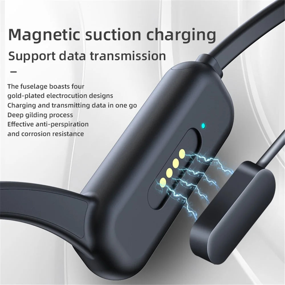 DG-X18 Pro 8G Memory Bone Conduction Bluetooth-compatible 5.0 Earphones IPX8 Waterproof Sports Headphones - 5
