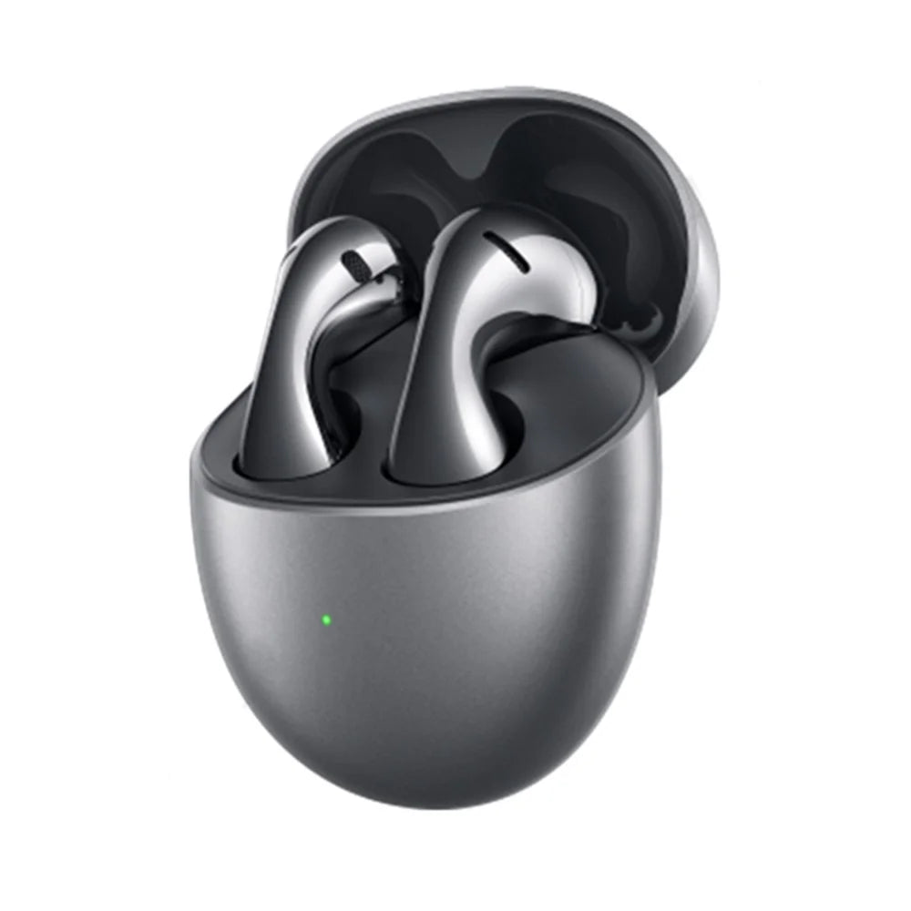 HUAWEI FreeBuds 5 TWS Headset Wireless Bluetooth-compatible 5.2 Earphones Active Noise Cancelling Earbuds - Silver - 1