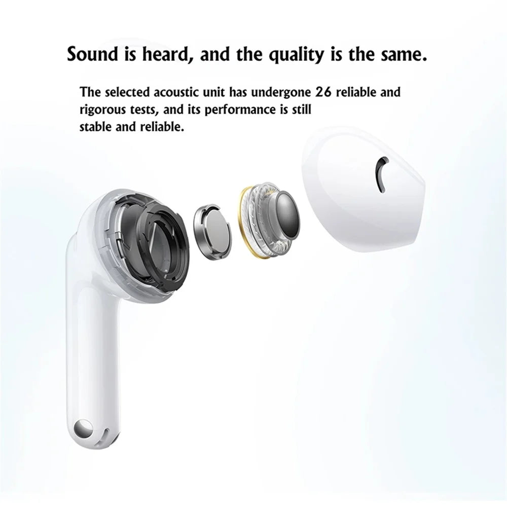 HUAWEI FreeBuds SE 2 Wireless Headset Bluetooth-compatible 5.3 Headphones Smart Touch Control TWS Earbuds (Chinese Version) - White - 5
