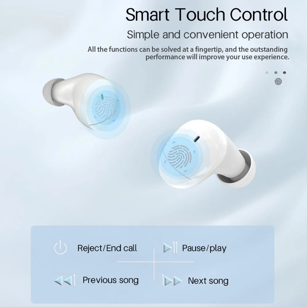 B2 Bluetooth-compatible TWS Headset Low Delay In-ear Headphone Wireless Waterproof Earphone with Charging Case - 3